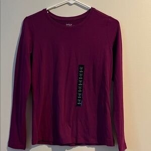 Banana Republic Women's Long Sleeve Top  Purple XS NWT